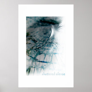 Póster HUGE SHattered silence