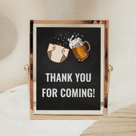 Póster Huggies y Chuggies Gracias por venir