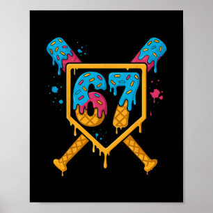Póster Hugvyn 67 Vende Helado Drip Seis Siete Genz Alpha