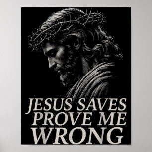 Póster Hugvyn Jesús salva, demuéstrame que estoy equivoca