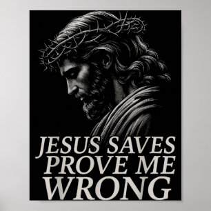 Póster Hugvyn Jesús salva, demuéstrame que estoy equivoca