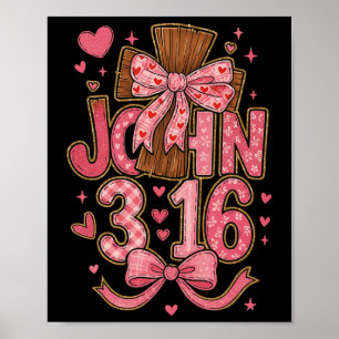 Póster Hugvyn John 316 San Valentín Amado Cristiano Elega