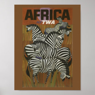 Póster Huir a África
