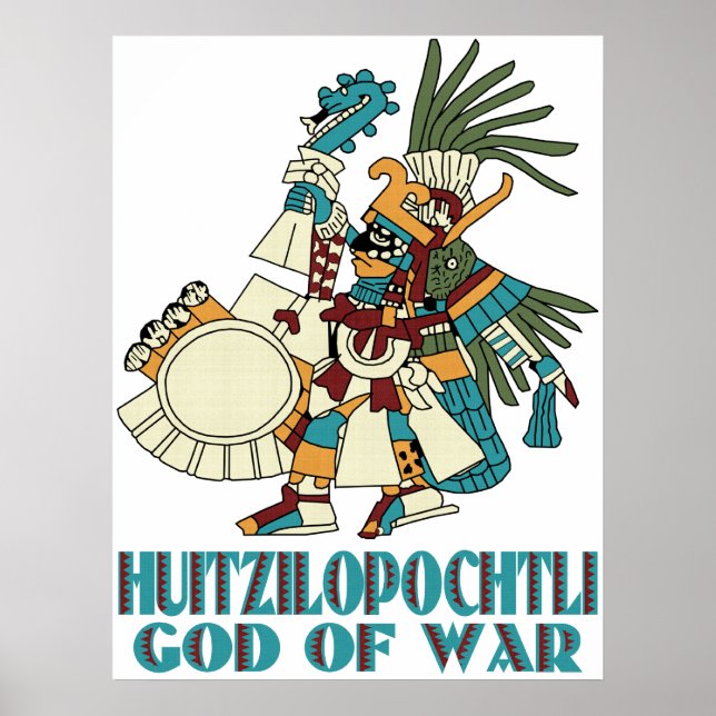 Póster Huitzilopochtli (Frente)