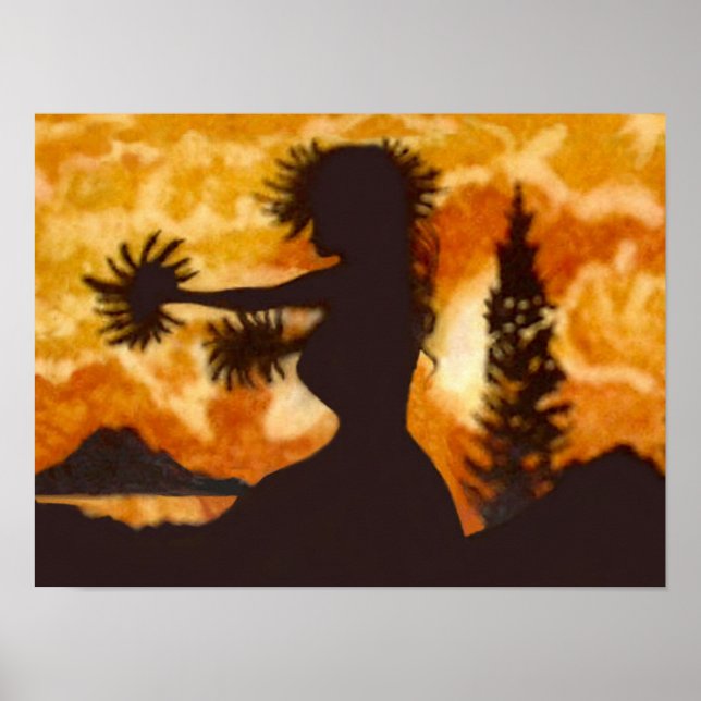 Póster Hula Dancer  (Frente)