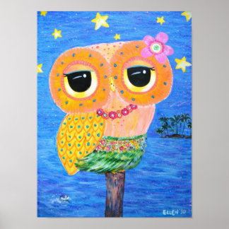 Póster Hula Hoot