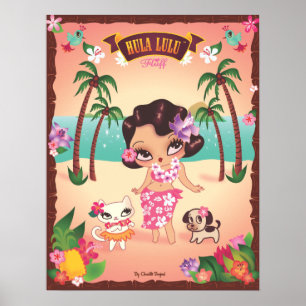 Póster Hula Lulu Poster