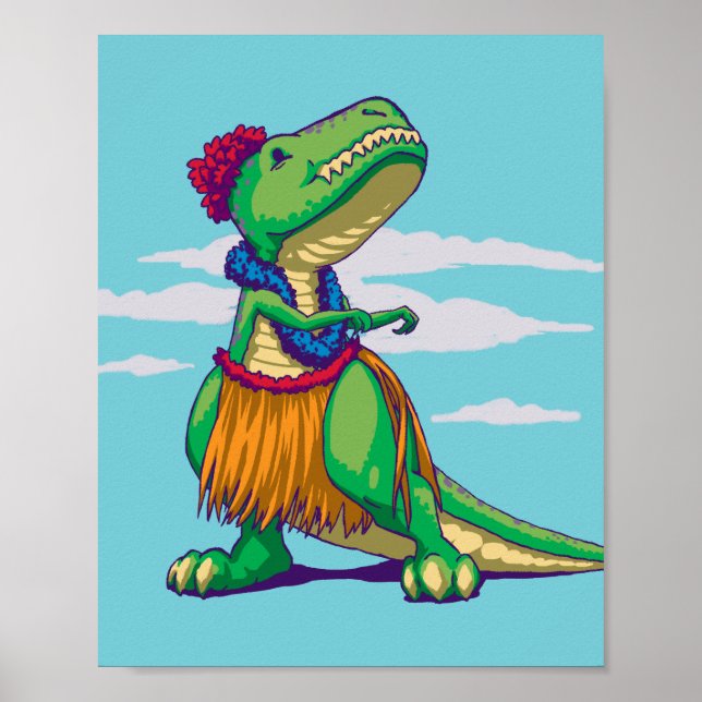 Póster Hula Rex (Frente)