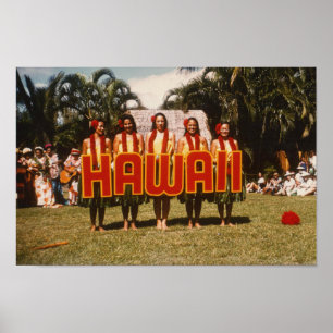 Póster Hula Show
