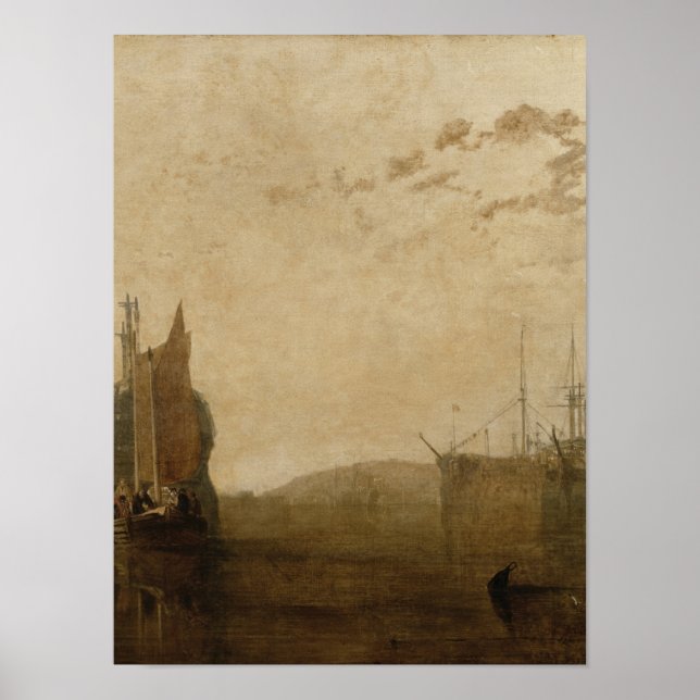 Póster Hulks on the Tamar, c.1812 (Frente)