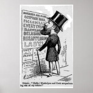 Póster ¡Hullo! Maskelyne y Cook