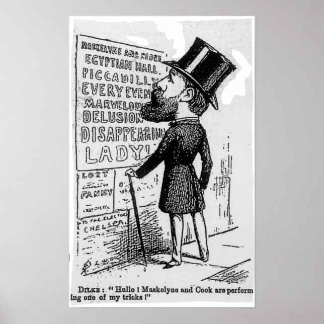 Póster ¡Hullo! Maskelyne y Cook (Frente)