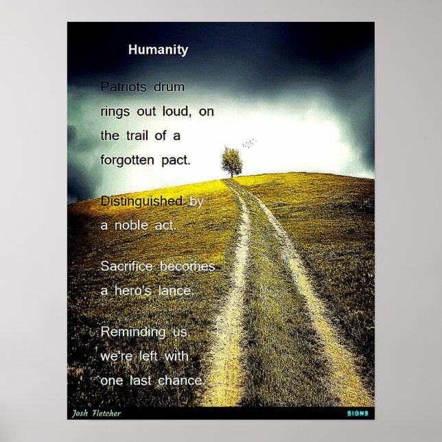 Póster Humanidad (Frente)