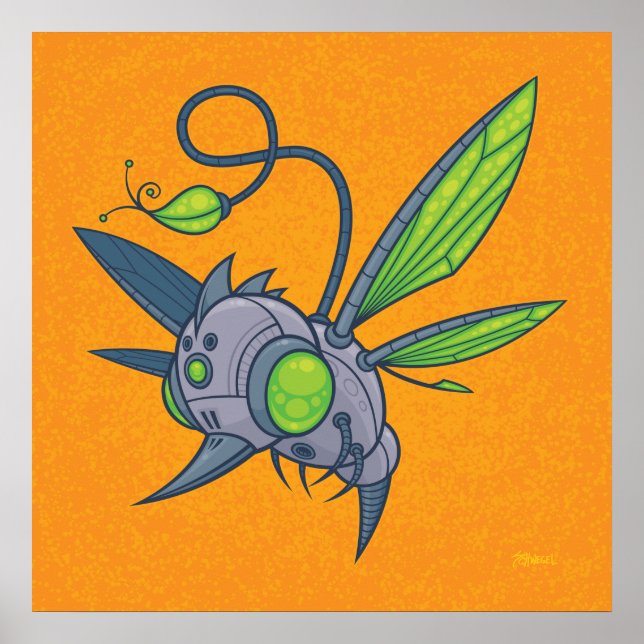 PÓSTER HUMM-BUZZ (Frente)