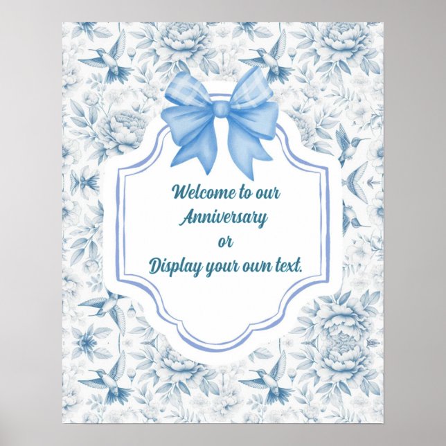 Póster Hummingbird Poster for Celebrations (Frente)