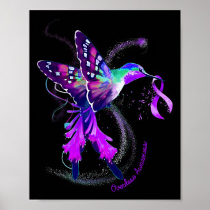 Póster Hummingbird Sostener Conciencia sobre la sobredosi