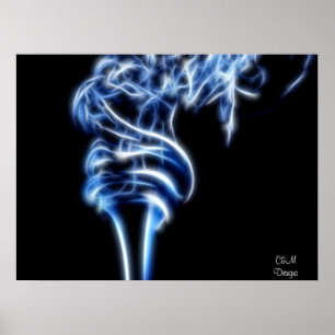 Póster Humo brillante