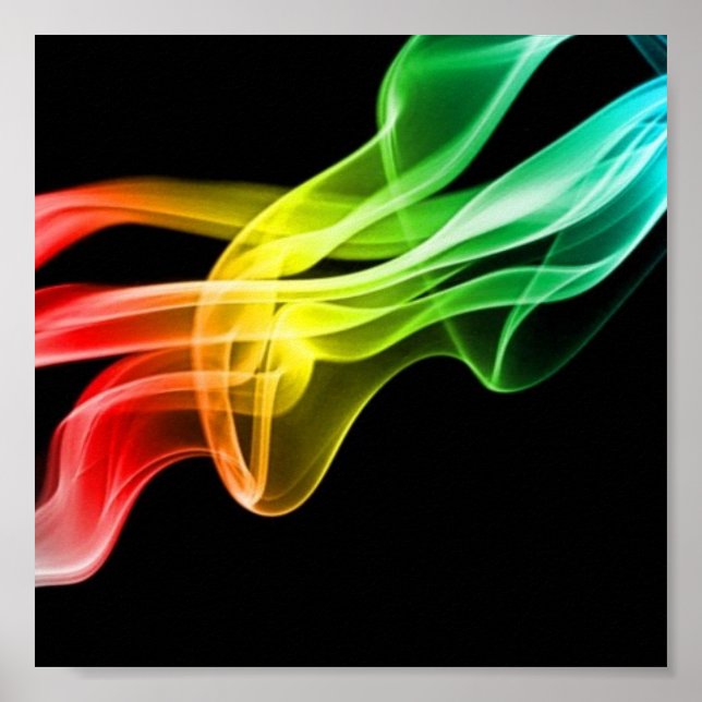 Póster humo de arco iris (Frente)