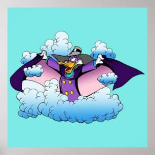 Póster Humo de pato oscuro