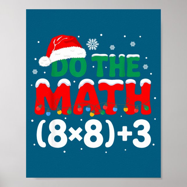 Póster Humor 67 Do Teacher Math Special (Frente)