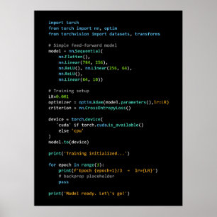 Póster Humor de Codificación - Lógica de Desarrollador y 