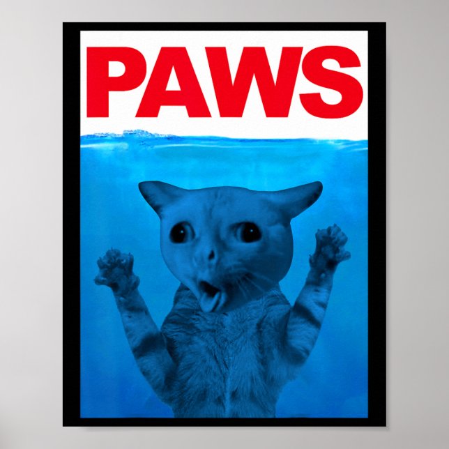 Póster Humor de meme de gatos Gracioso Kitty Lover Gracio (Frente)