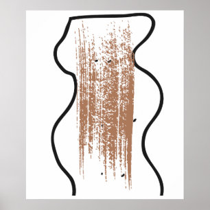 Póster Humor de papel higiénico en el baño