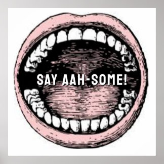 Póster Humor dental