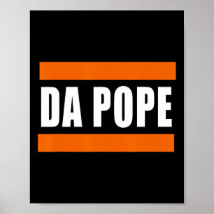 Póster Humor divertido de Chicago Da Pope