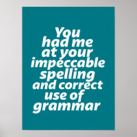 Humor divertido de profesor de inglés Uso correcto