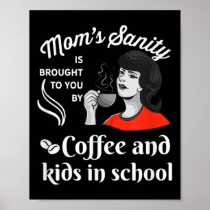 Póster Humor Divertido de Vuelta a la Escuela Mamá_maestr