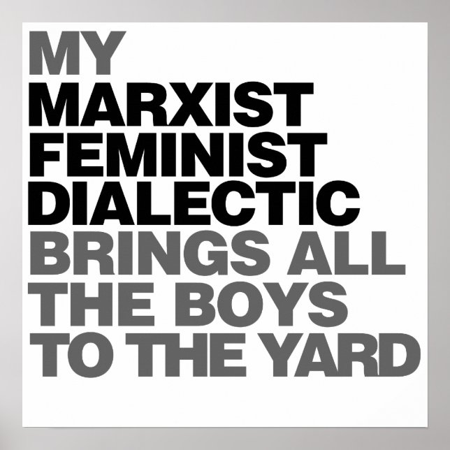 Póster Humor feminista (Frente)
