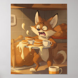 Póster Humorous Thanksgiving: Flicker's Tricky Tray