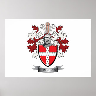 Póster Humphrey Family Crest Coat of Arms