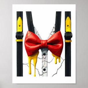 Póster Humpty Dumpty Halloween disstume huevo machacado