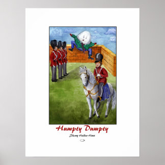 Póster Humpty Dumpty Print