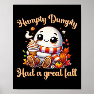 Póster Humpty Dumpty Tuvo Una Gran Caída En Los Niños Del