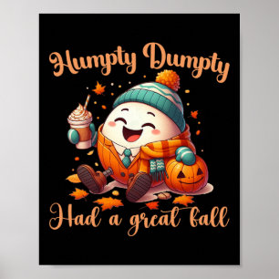 Póster Humpty Dumpty Tuvo Una Gran Caída Hombres Otoño