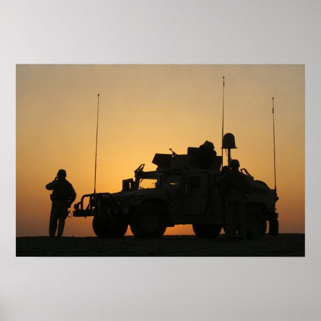 Póster Humvee (Frente)