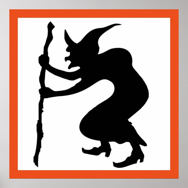 PÓSTER HUNCHBACK HALLOWEEN WITCH (Frente)
