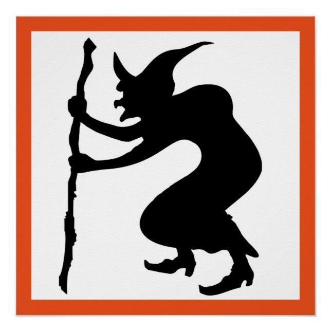 PÓSTER HUNCHBACK HALLOWEEN WITCH (Anverso)