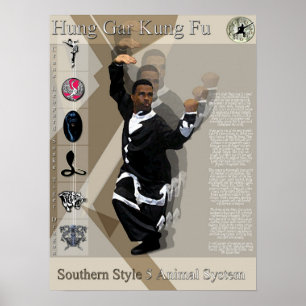 Póster Hung Gar Poster
