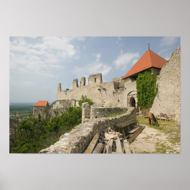 Póster HUNGARY, Lake Balaton Region, SUMEG: Sumeg (Frente)