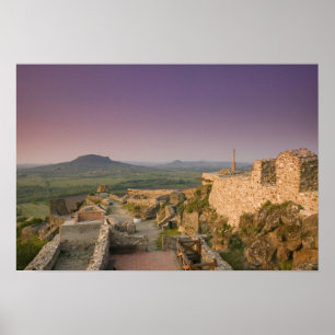 Póster HUNGARY, Lake Balaton Region, SZIGLIGET: