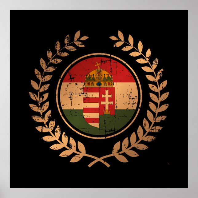 Póster Hungría (Frente)