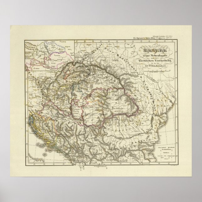 Póster Hungría (Frente)