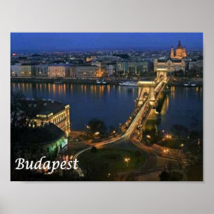 Póster Hungría - Budapest -