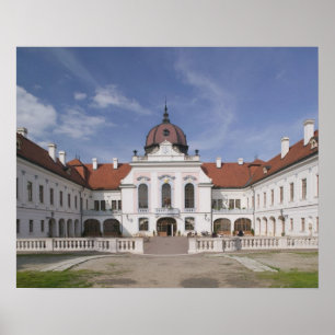 Póster Hungría, Budapest, Godollo: Mansión real, hogar