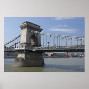 Póster Hungría, capital de Budapest. Histórico