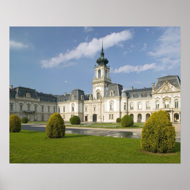 Póster HUNGRÍA, Región del Lago Balaton, KESZTHELY: 2 (Frente)